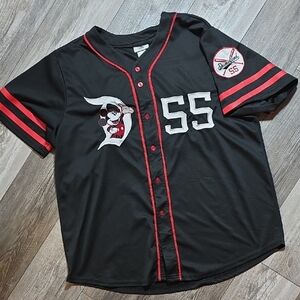 Disneyland | Mickey 55 Baseball Jersey Button Up Shirt